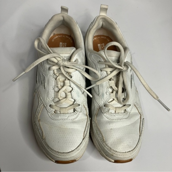 Skechers Go Run consistent white goga mat sneakers size 7 - Picture 7 of 12